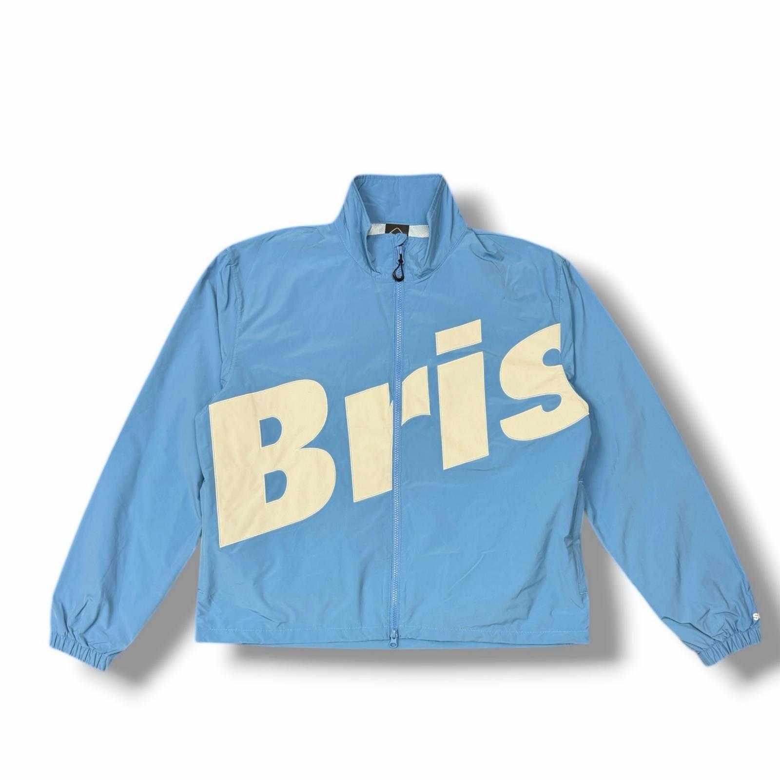 F.C.Real Bristol・エフシーレアルブリストル 22SS BIG LOGO APPLIQUE STAND COLLAR JACKET 状態A ビッグロゴアップリケスタンドカラージャケット FCRB-220051 サイズS ブルー メンズ （13889M）【中古】｜買取MOTTO　店