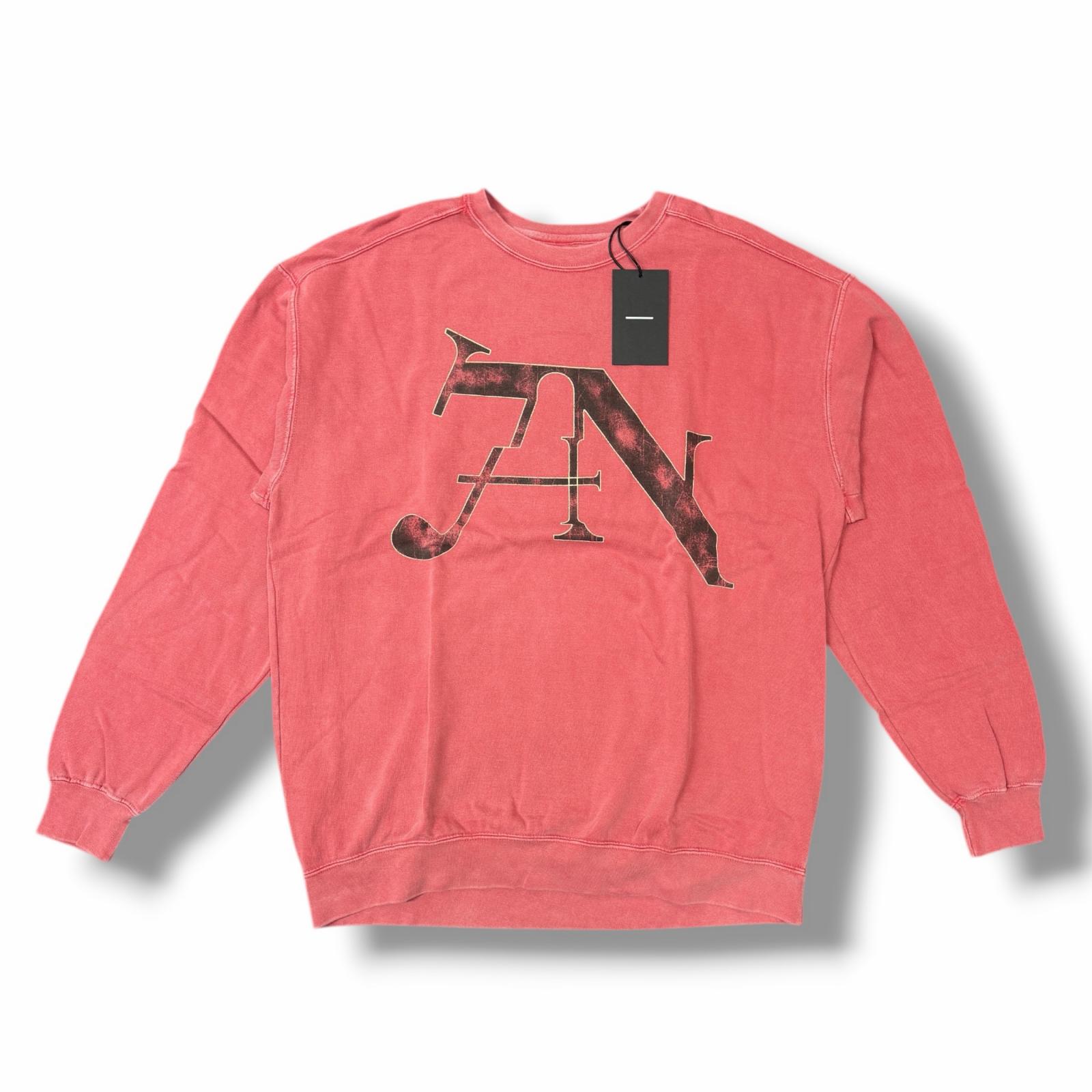 未使用 MINUS ・マイナス BOOTLEG CREW SWEAT(7SINS) 状態SS ブートレッグクルーネックスウェット トレーナー MTL-BCST7SINS サイズ1 FADED SPOT メンズ （11285M）【中古】