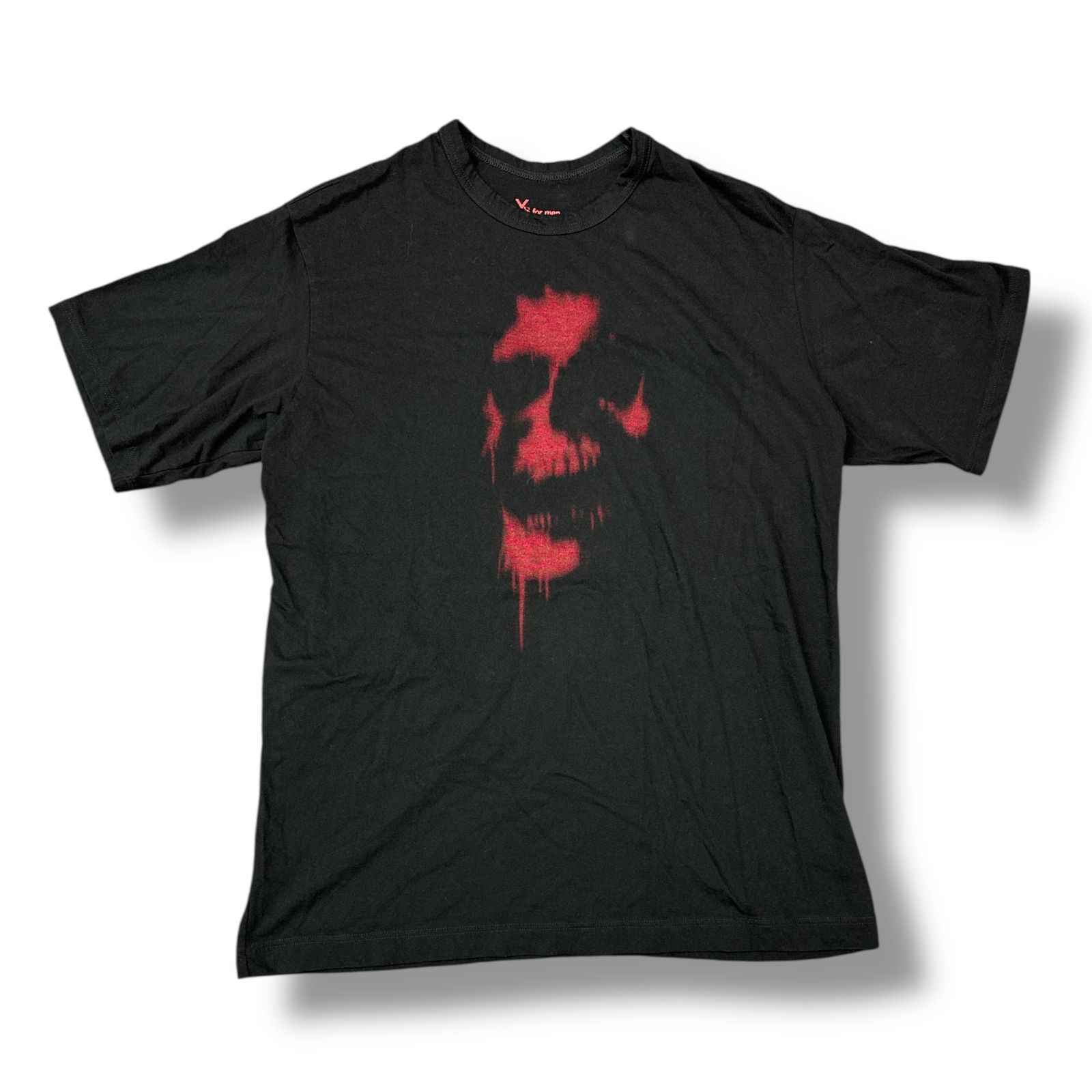 Y’s for men・ワイズフォーメン  × MASSES・マシス T-SHIRT ”SKULL” 物質の状態A スカルＴシャツ カットソー MP-T70-998 大きさ3 黒いこと メンズ （96097A）【中古】