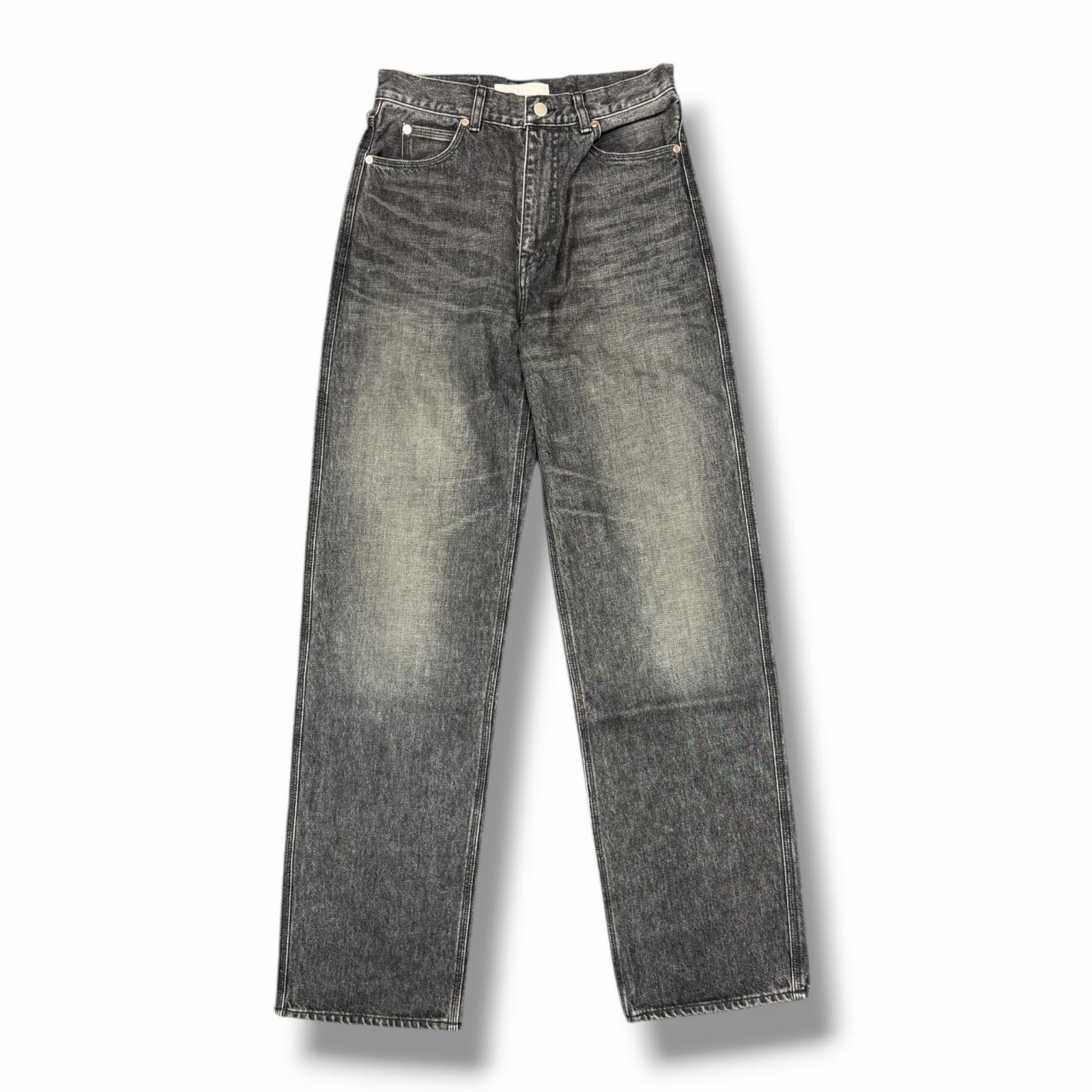 未使用 OUAT・オーユーエーティー 25SS OFFICE JEANS 状態SS オフィスジーンズ デニムパンツ O011016PT サイズ2 ブラック メンズ （12490M）【中古】