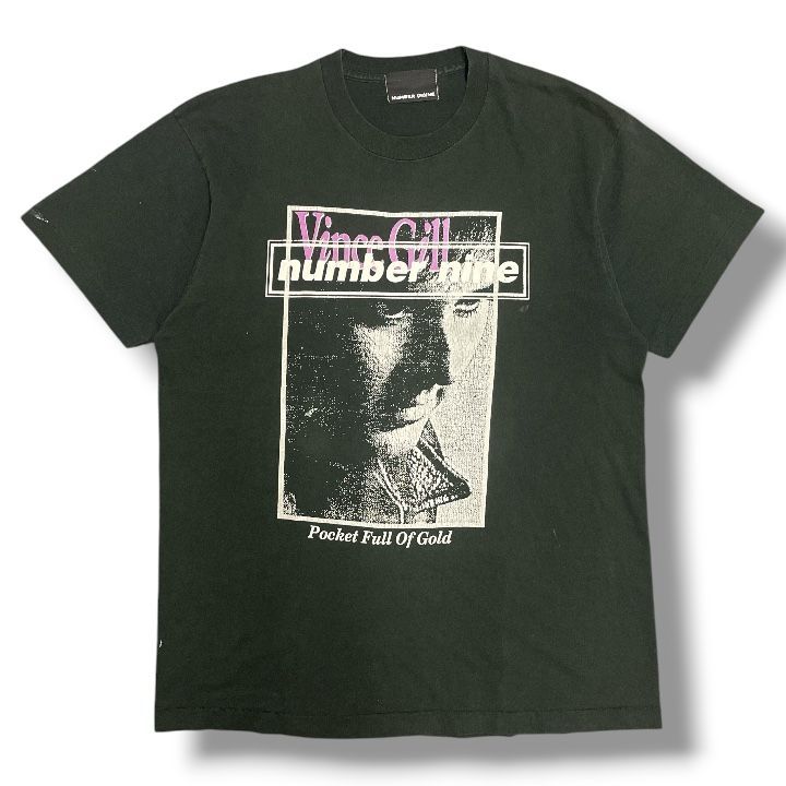 NUMBER(N)INE・ナンバーナイン Vintage Tee 状態A ヴィンテージTシャツ 半袖カットソー サイズ品質タグがないため不明 チャコールグレー メンズ （331M）【中古】