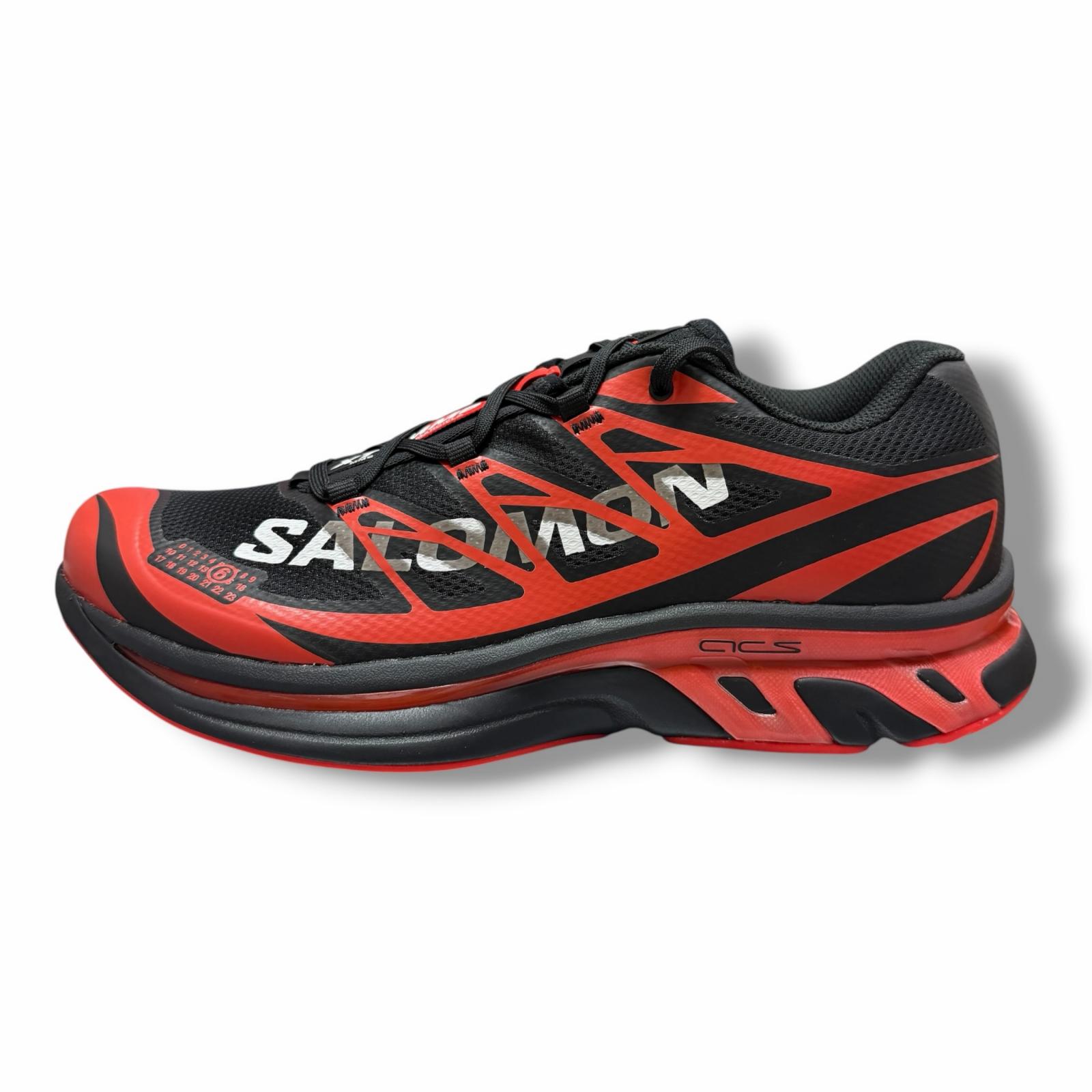未当て嵌める MM6・エムエムシックス  × SALOMON・サロモン 25AW XT-MM6 物質の状態SS スニーカー 491083 27.5糎 オレンジ色 メンズ （4111M）【中古】