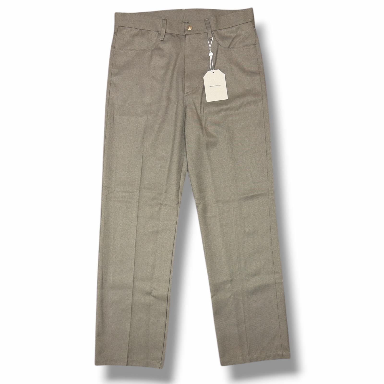 未使用 UNIVERSAL PRODUCTS・ユニバーサルプロダクツ 24AW Straight Pressed Pants 状態SS ストレートプレスパンツ 243-60504 サイズ3 ブラウン メンズ （11310M）【中古】｜買取MOTTO　店
