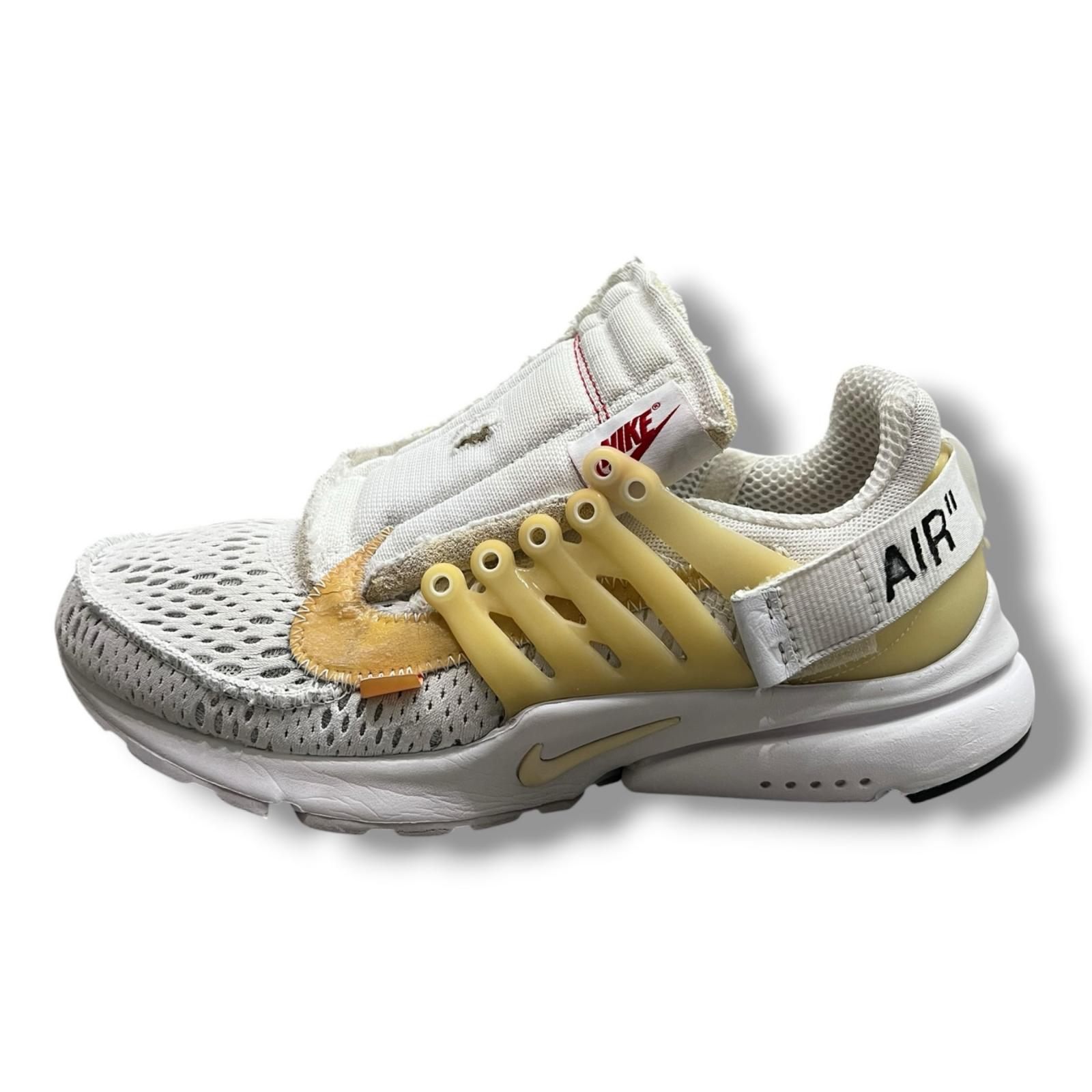 NIKE・ナイキ × OFF-WHITE・オフホワイト Air Presto ""White"" 状態B エアプレスト ローカットスニーカー AA3830-100 サイズ27 27cm ホワイト メンズ (2383M)【中古】|買取MOTTO 店