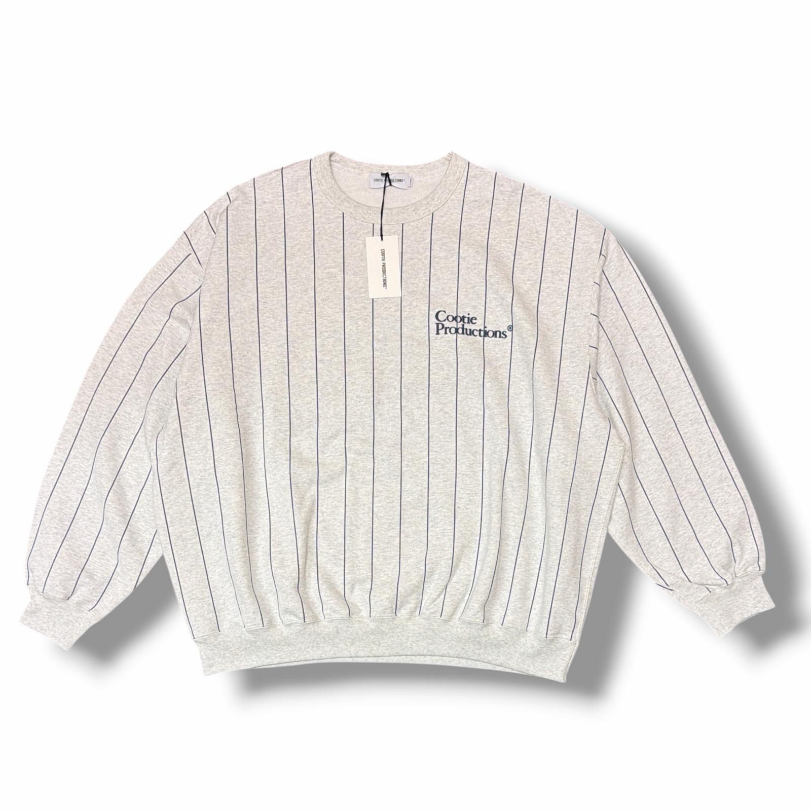 未当て嵌める COOTIE・クーティー 25SS Allover Print Open End Yarn Sweat Crew 物質の状態SS クルーネックスウェット 調教師 CTE-25S303 大きさXL オートミール メンズ （15005M）【中古】