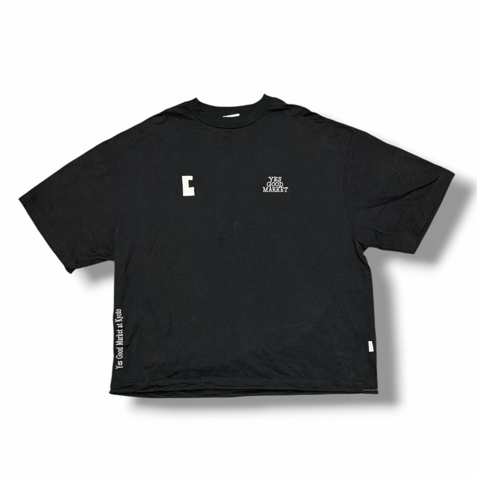 CLESSTE クレスト YESGOODMARKET限定 DRAWSTRING T-SHIRT 状態A ドローストリングTシャツ 半袖カットソー CLE-TE-2407 サイズF ブラック メンズ （15732M）【中古】｜買取MOTTO　店