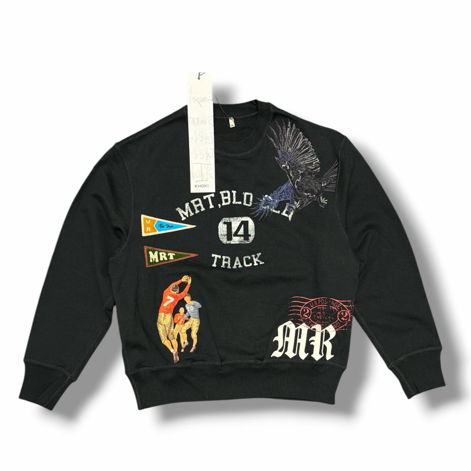 未使用 KHOKI・コッキ Multi embodied-design sweatshirt 状態SS マルチエンボディードデザインスウェット トレーナー 25ss-t-01 サイズ2 ブラック メンズ (15467M)【中古】|買取MOTTO 店