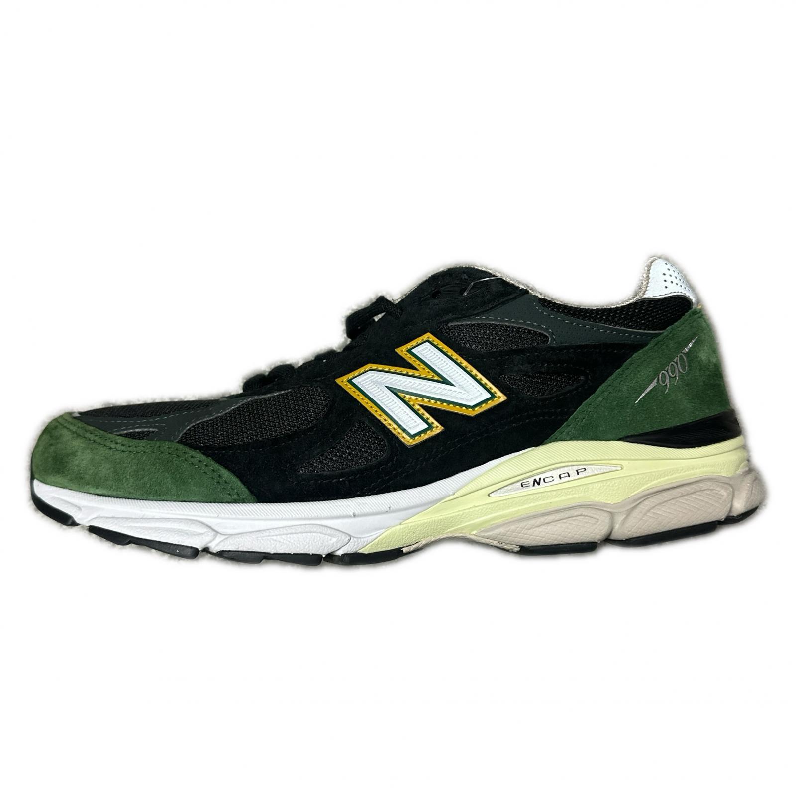 New Balance・ニュー平衡にする 990V3 物質の状態A ローカットスニーカー M990CP3 大きさ28 28珊 緑であること メンズ （68489A）【中古】