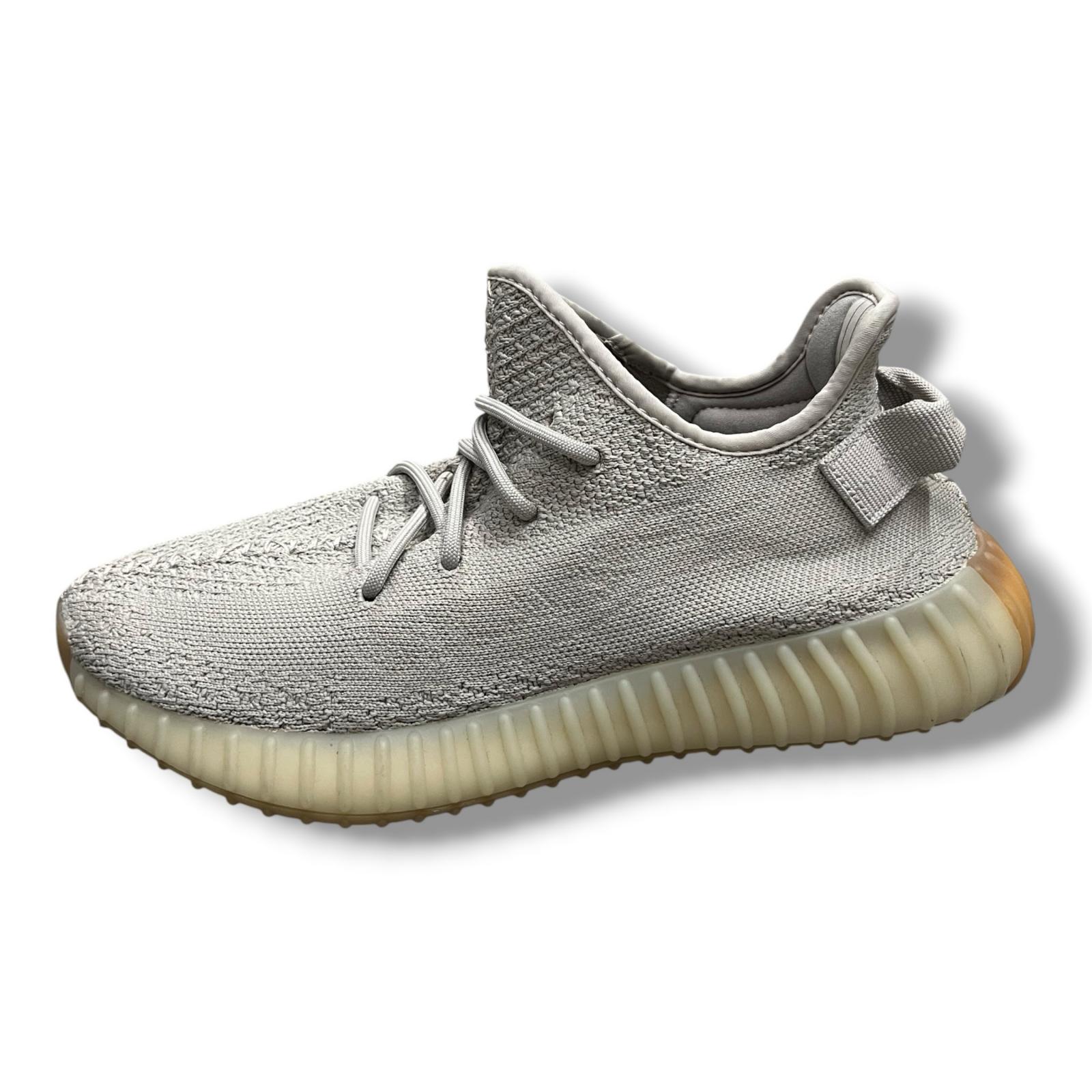 adidas・アディダス YEEZY BOOST 350 V2 物質の状態A イージーブースト セサミ F99710 27.5糎 白いこと メンズ （68528A）【中古】