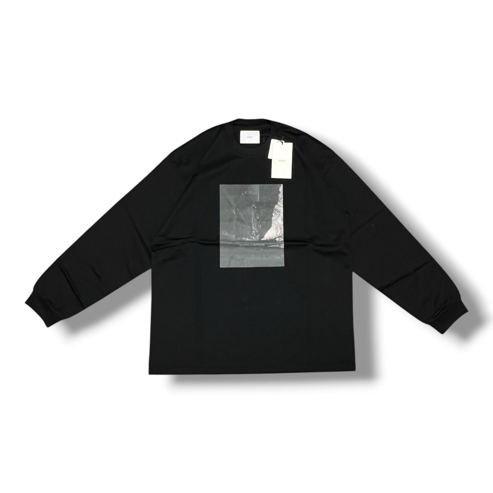 未当て嵌める stein(ssstein)・シュタイン OVERSIZED LONG SLEEVE TEE -NUANCE- 物質の状態SS 厚地の外套大きさ長袖プルオーバー カットソー 色ざし ST.1169 大きさS ダークネイビー メンズ （5290M）【中古】