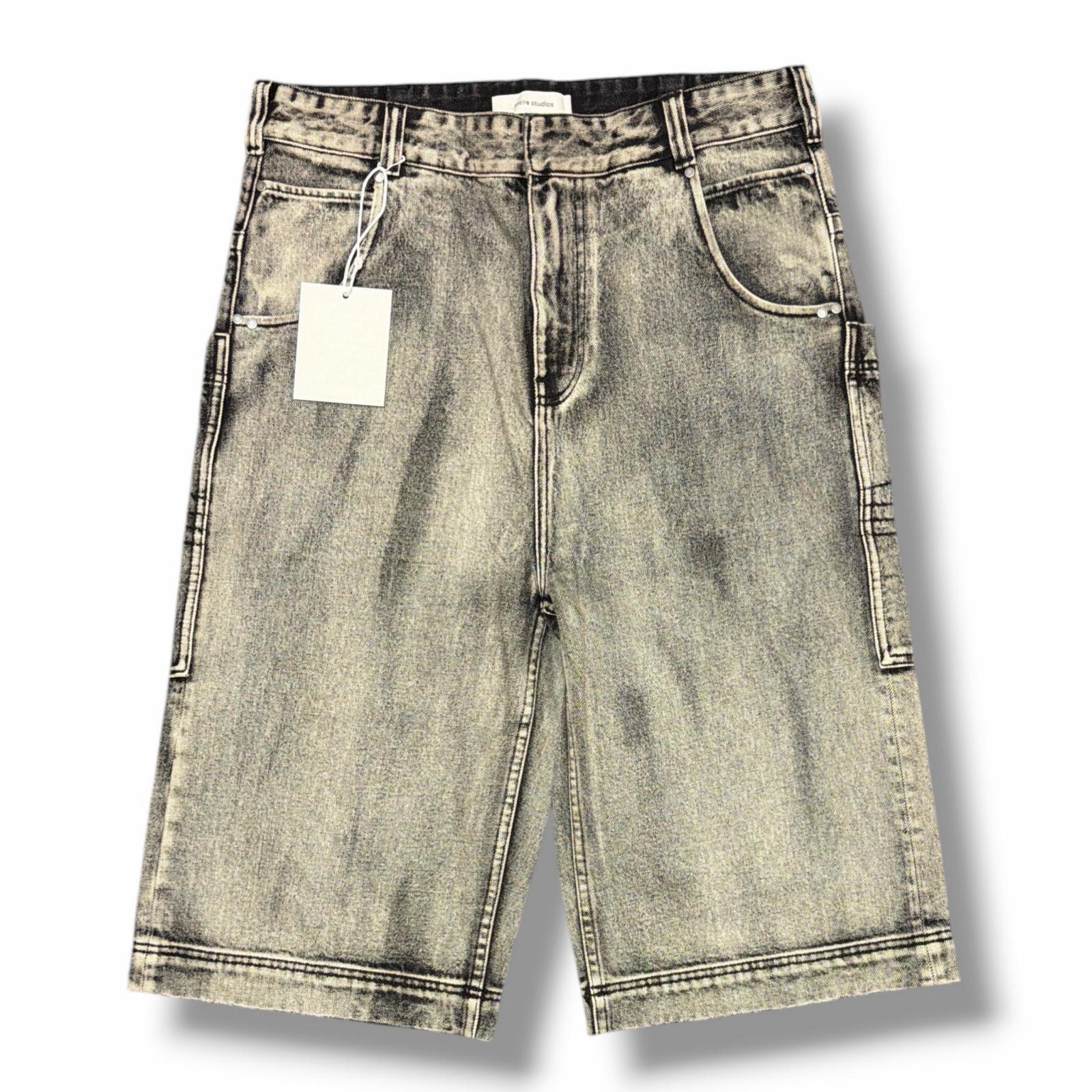 entire studios・エンタイアスタジオ DROP 7 HEAVY DENIM SHORTS 状態A ヘビーデニムショーツ ハーフパンツ ES2570 サイズM CHARGRILL メンズ （5465M）【中古】｜買取MOTTO　店