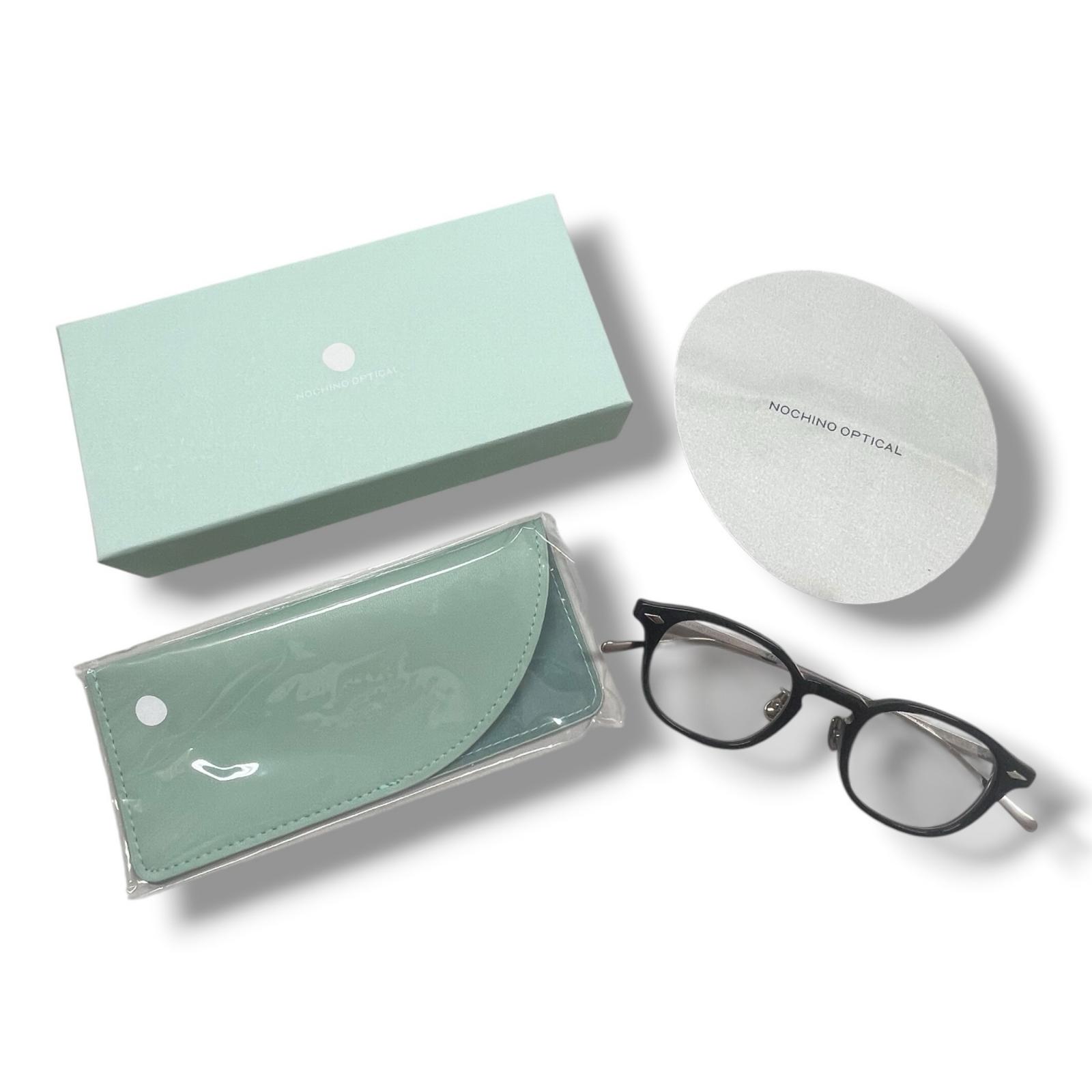 未当て嵌める NOCHINO OPTICAL ノチノオプティカル JIFUSAN #1. 物質の状態SS ジフサン 黒眼鏡 調光 NOCHINO-N7 大きさ46/23/145 黒いこと メンズ （16106M）【中古】