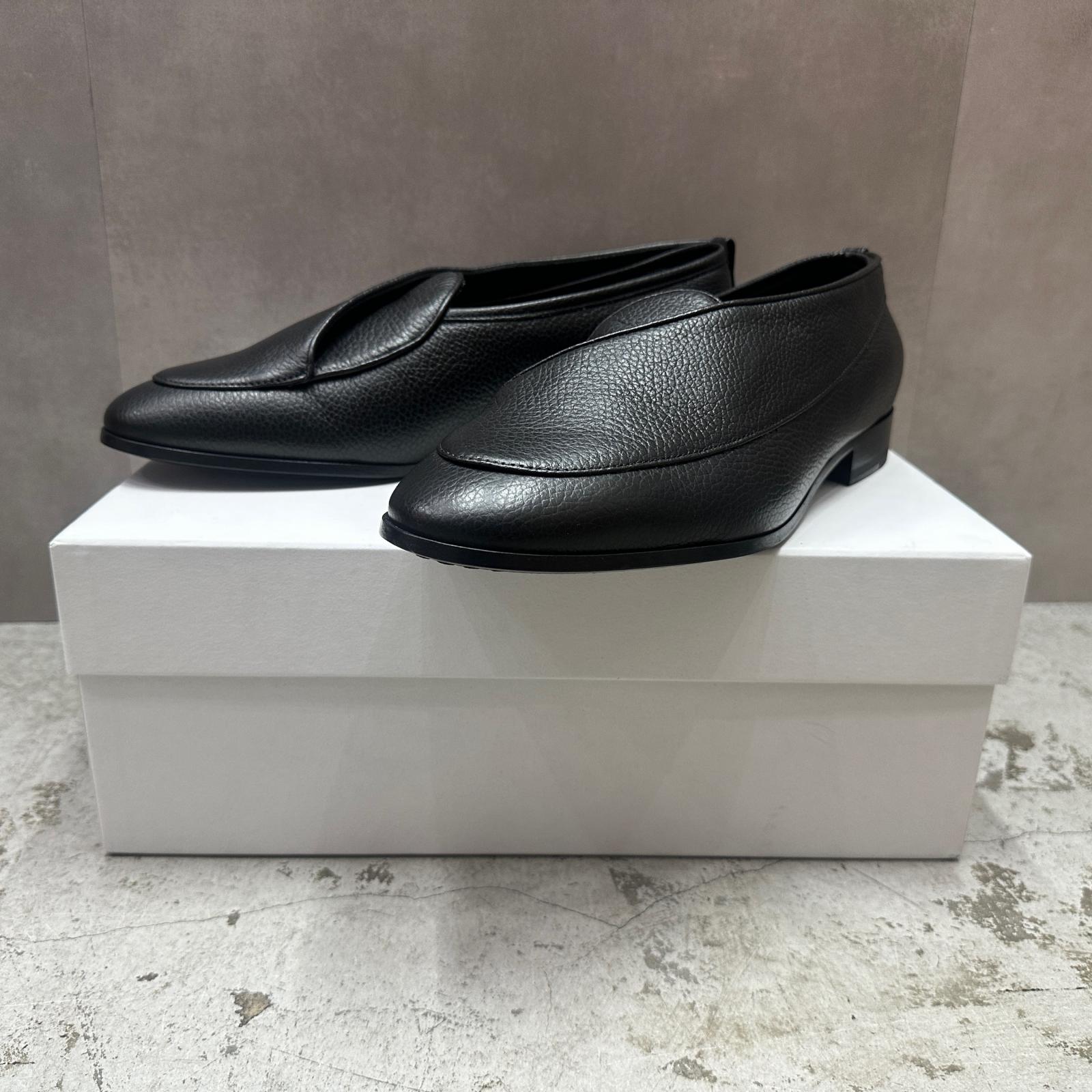 未当て嵌める _J.L-A.L ジェイラル 26SS Shin Loafer 物質の状態SS シン 置き目毛皮 短靴 大きさ43 27.5糎 黒いこと メンズ （16191M）【中古】