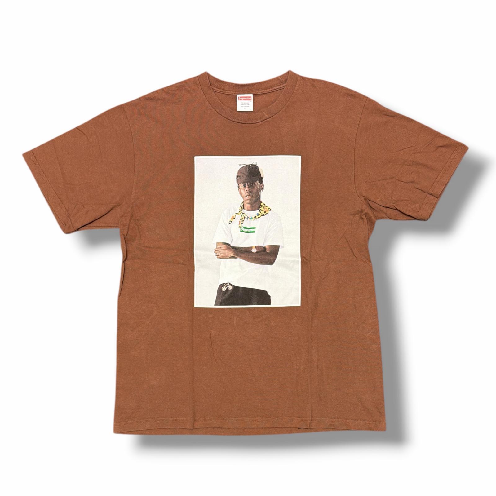 Supreme・シュプリーム 24AW Tyler The Creator Tee 状態A タイラーザクリエイターTシャツ 半袖カットソー サイズL ブラウン メンズ （15630M）【中古】｜買取MOTTO　店