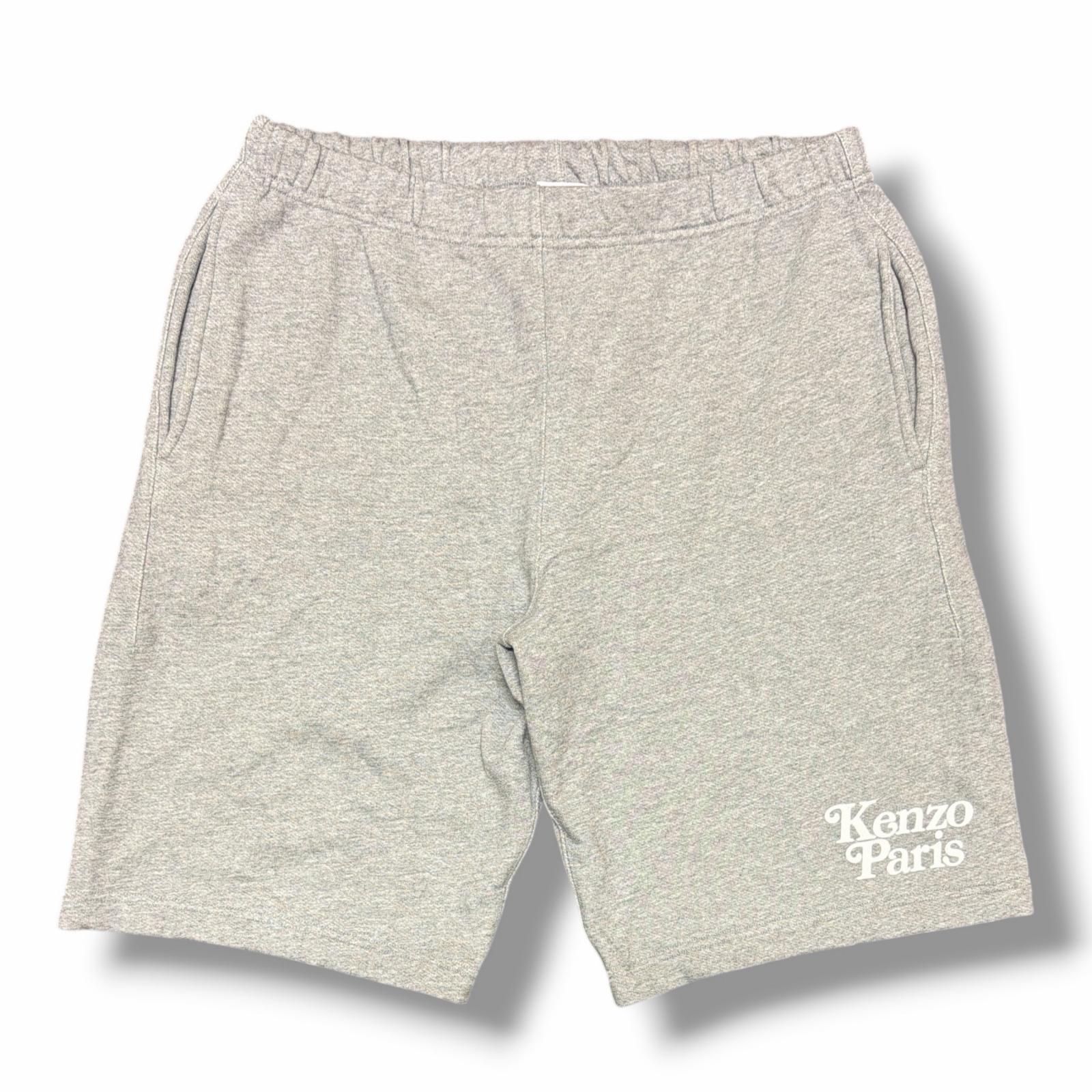 KENZO・ケンゾー  × VERDY・ヴェルディ Classic Shorts 物質の状態A 古典派音楽さる股引き 二分の一ズボン下 共同研究 FE55PA8204MG 大きさM 薄墨色 メンズ （6805M）【中古】