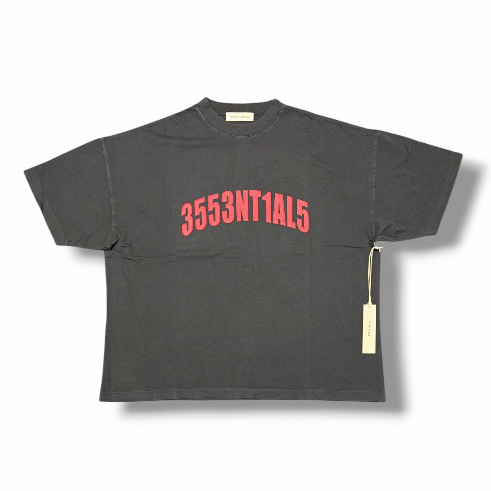 未当て嵌める  FEAR OF GOD ESSENTIALS・フィアオブゴッド エッセンシャルズ 26SS 90\u0027s SHORT SLEEVE TEE CITY 物質の状態SS ナインティーズ半袖プルオーバー カットソー FOG 大きさM IRON GRAY メンズ （16207M）【中古】
