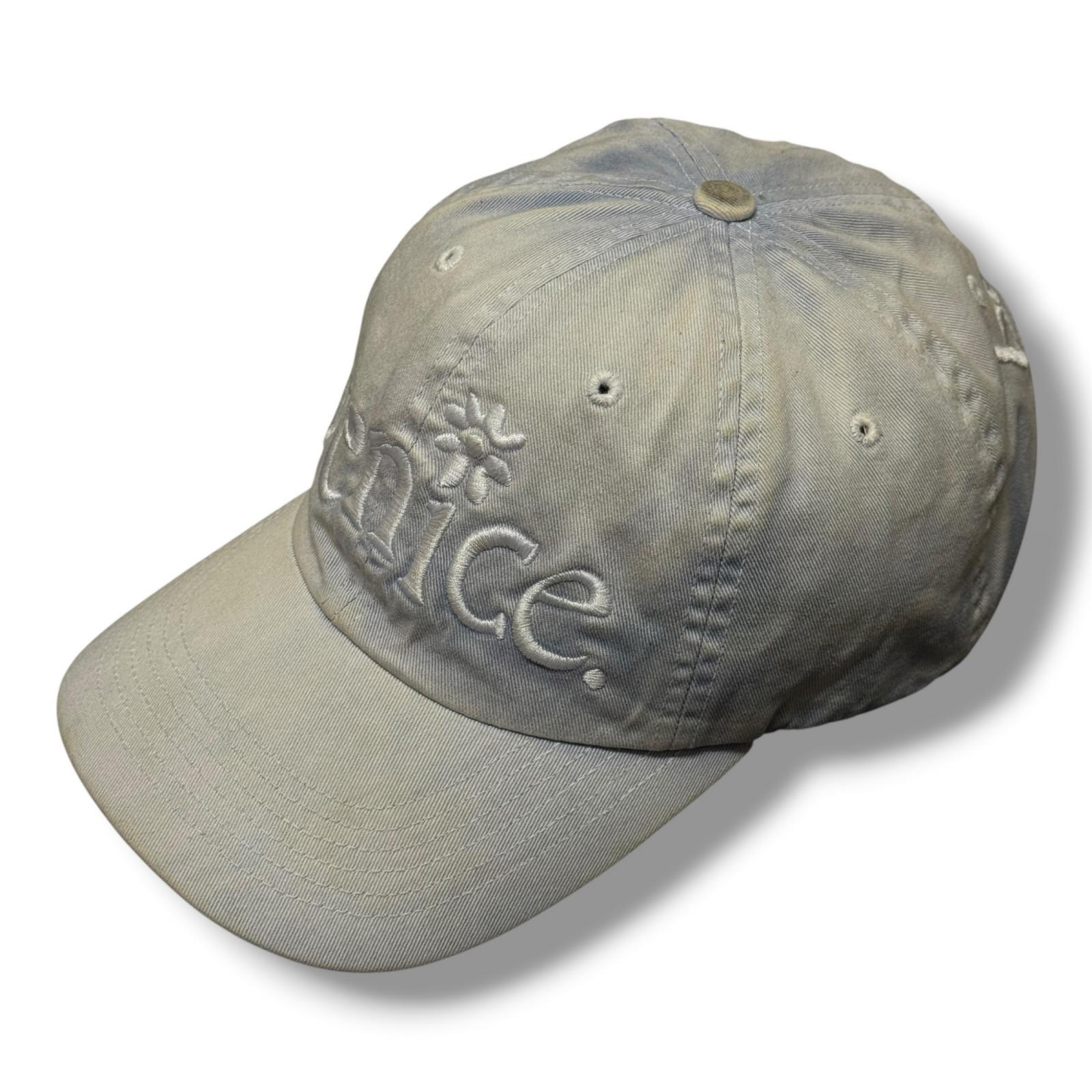 ERL・イーアール 25SS VENICE EMBROIDERED CAP 物質の状態B 刺・墸ロゴタイプ旗がしら 鳥打ち帽 ERL 10K002 大きさF パープル メンズ （15812M）【中古】