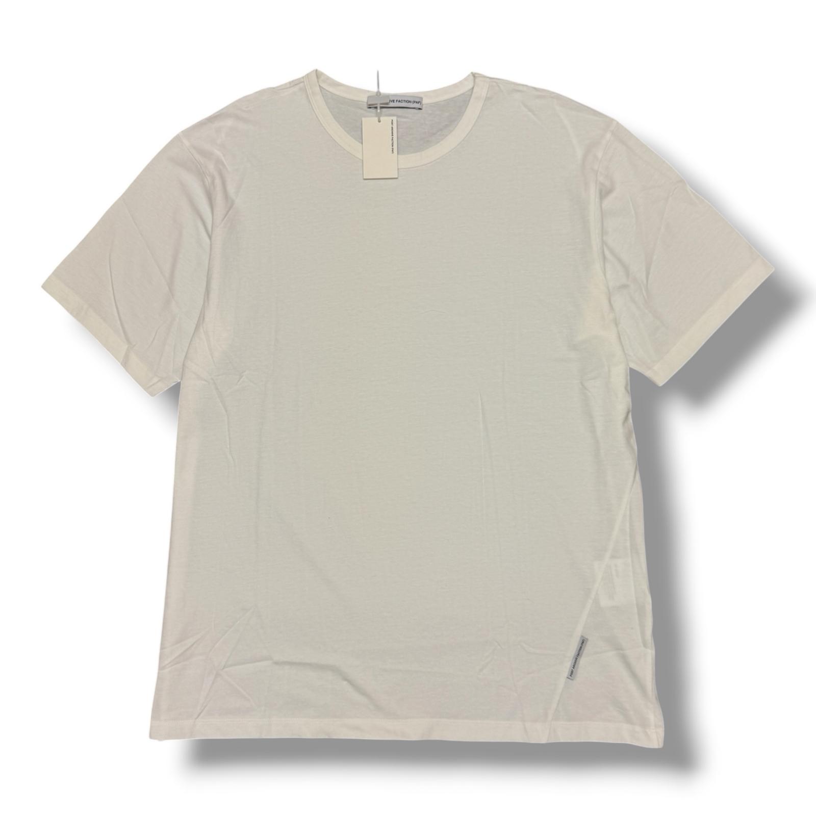 未当て嵌める Post Archive Faction・ポストアーカイブファクション 8.0 TEE RIGHT 物質の状態SS プルオーバー カットソー PAF 8.0 TTR-W 大きさXL 白いこと メンズ （7199M）【中古】