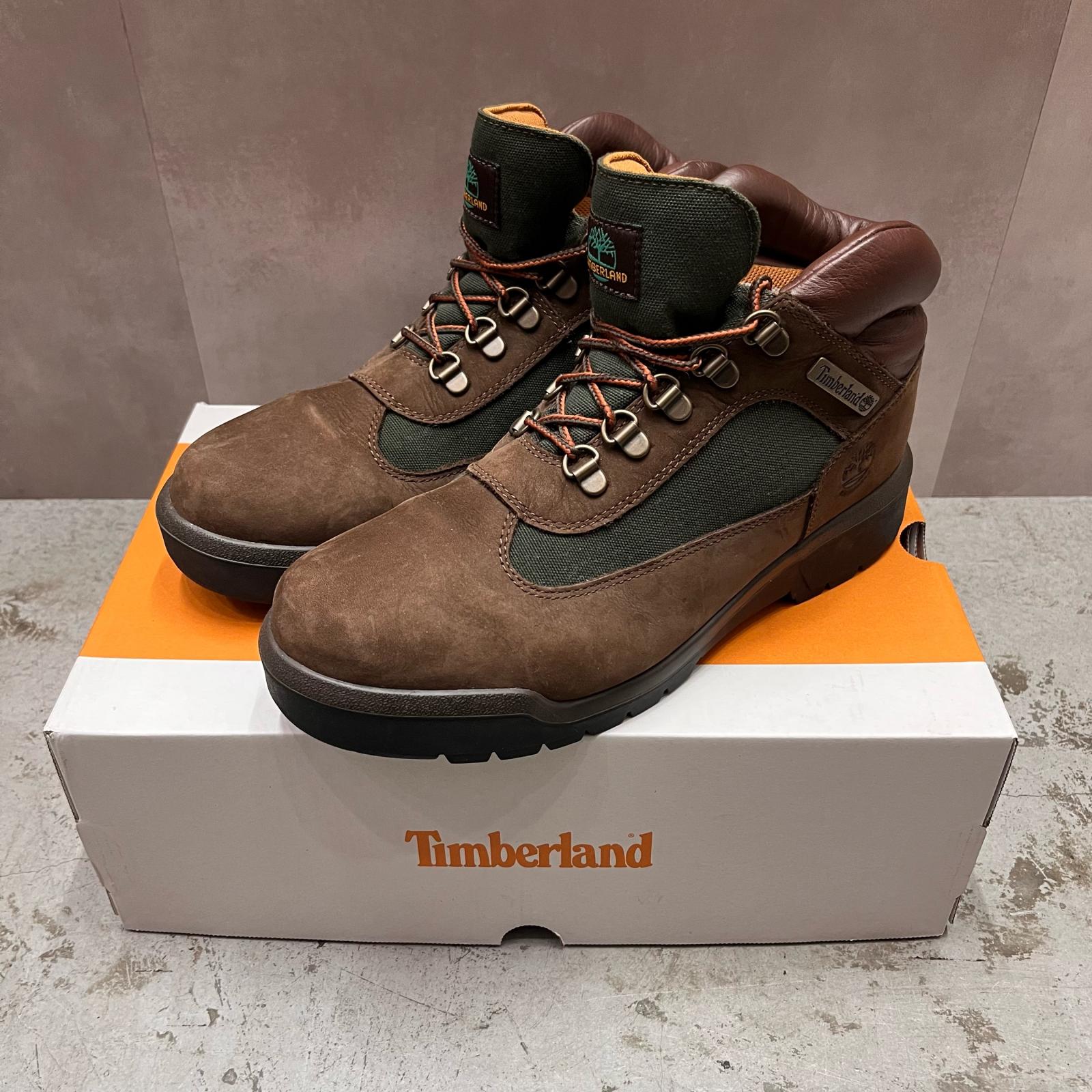 Timberland・ティンバーランド Field Boot 物質の状態A 活動の領域ブーツ 0A18A6 大きさ27 27珊 赤銅色 メンズ （18351M）【中古】