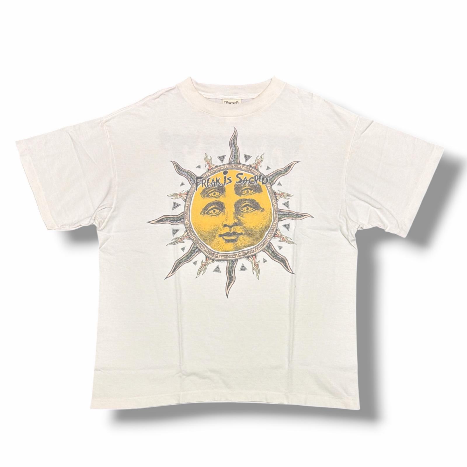 SAINT MICHAEL・仙マイケル  × CPFM サボテン 工業プラント 無償性 証券業界 24AW CP_SS TEE 物質の状態A 半袖プルオーバー カットソー SM-YS1-0000-C02 大きさM 白いこと メンズ （15203M）【中古】