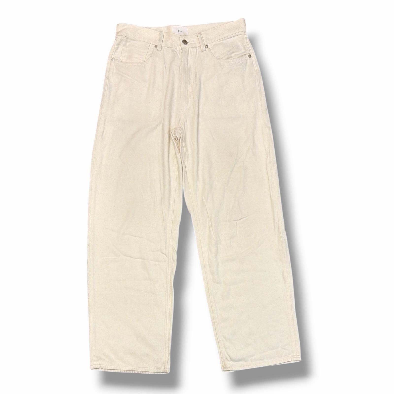 エタ ETAT Oxford Jeans 状態A オックスフォードジーンズ デニムパンツ ET26160001 サイズ46 ホワイト メンズ （18341M）【中古】｜買取MOTTO　店