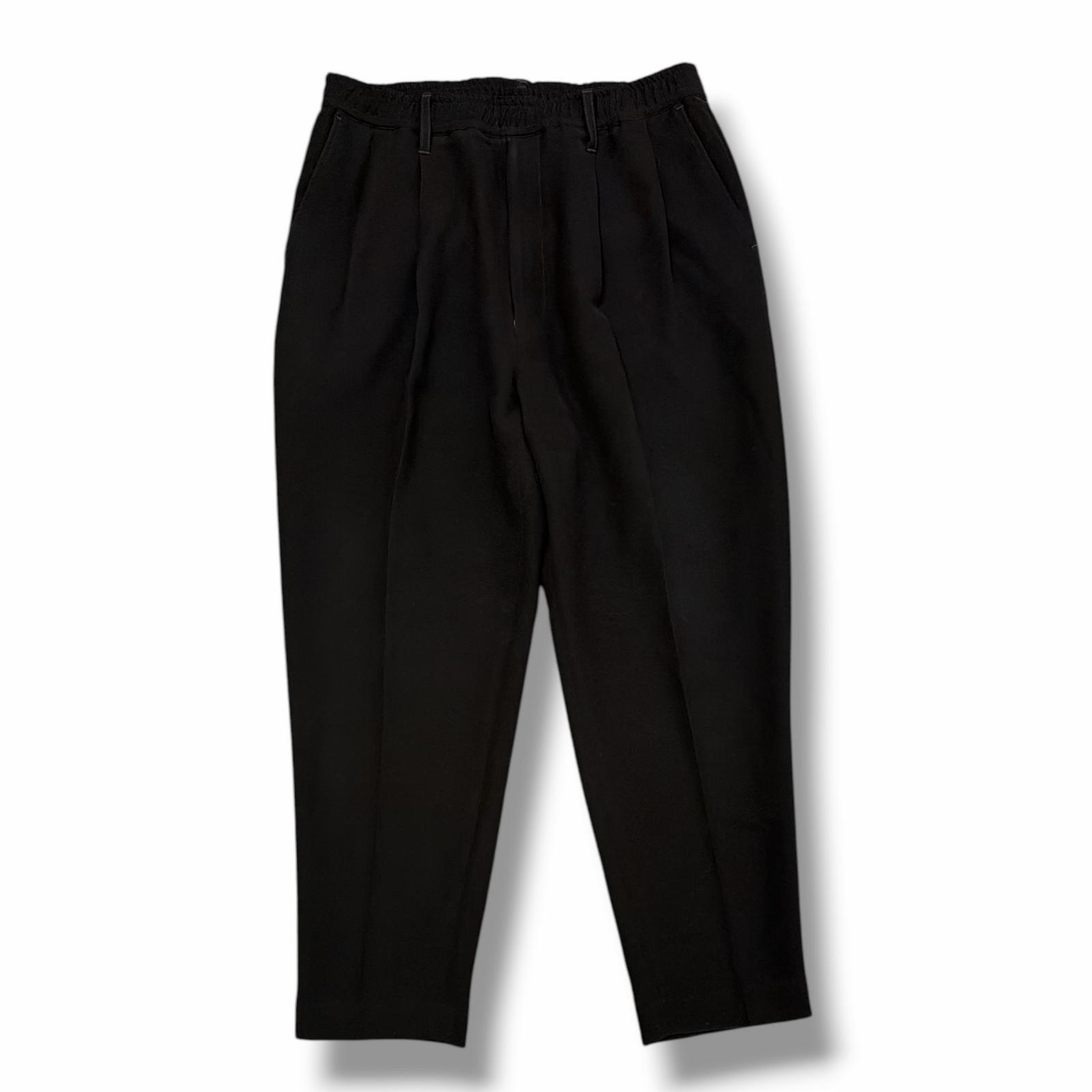 N.HOOLYWOOD・エヌハリウッド WIDE TAPERED EASY SLACKS 状態A スラックス イージーパンツ PT07-095 サイズ40 ブラック メンズ (18467M)【中古】|買取MOTTO 店