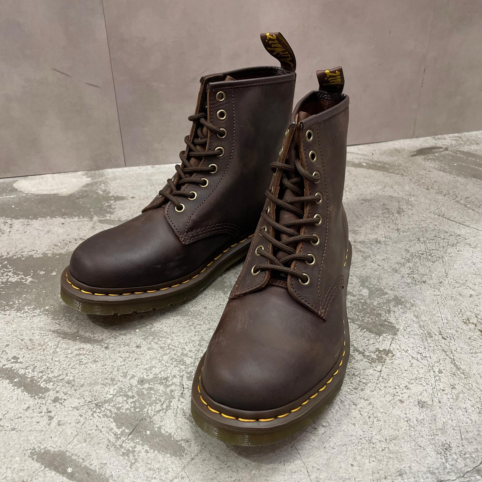 Dr.Martens・ドクターマーチン 1460 8 ホール レザー 革靴 ブーツ 状態S ブーツ 11822203 サイズ7 26.5cm ブラウン メンズ (19003M)【中古】|買取MOTTO 店