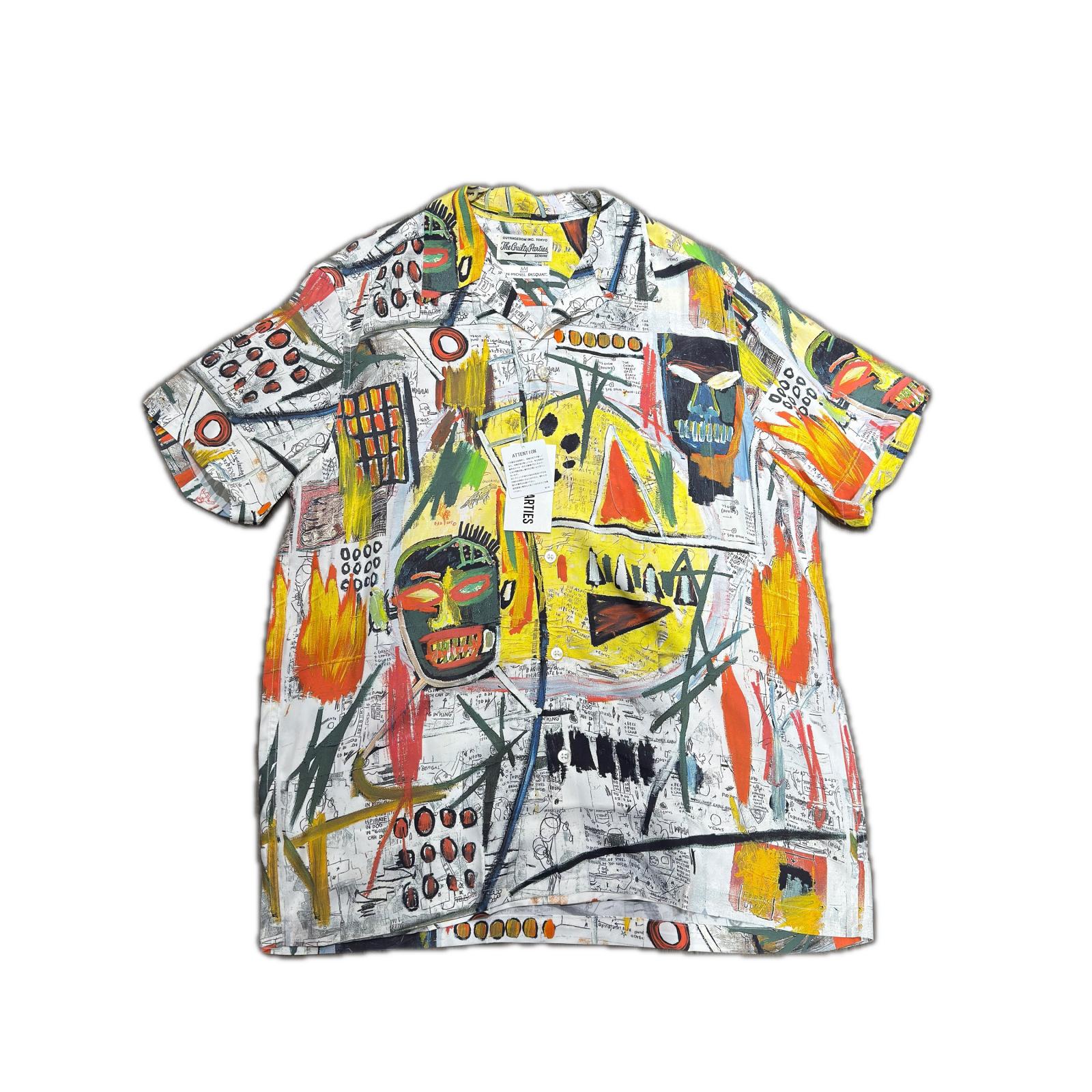 WACKO MARIA・ワコマリア バスキア ハワイアンシャツ アロハシャツ 状態 半袖 アロハシャツ BASQUIAT-WM-HI02 サイズXL マルチカラー メンズ （3176M）【中古】｜買取MOTTO　店