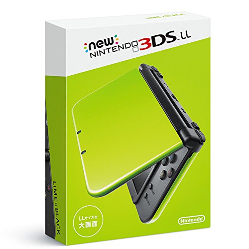 【中古】Newニンテンドー3DS LL ライム×ブラック|買取王子