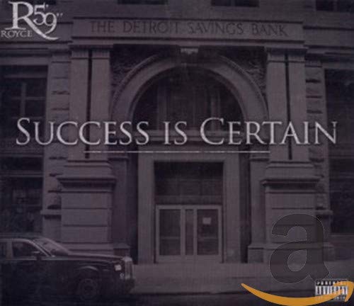 【中古】(CD)Success Is Certain／Royce Da 5'9'