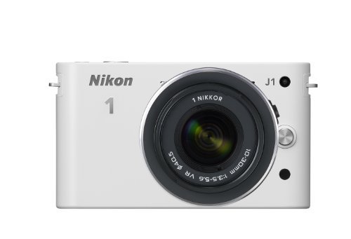 中古 Nikon ミラーレス一眼カメラ Nikon 1 ニコンワン J1 ジェイワン 標準ズームレンズキット ホワイトn1 J1hlk Wh Andapt Com