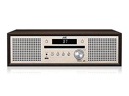 【中古】JVCケンウッド JVC NX-W30 ミニコンポ Bluetooth 4.2 EDR 搭載 ウッドキャビネット ウォールナット ONEBODY CD/FM/USB/スマホ対応 スリープタイマー搭載