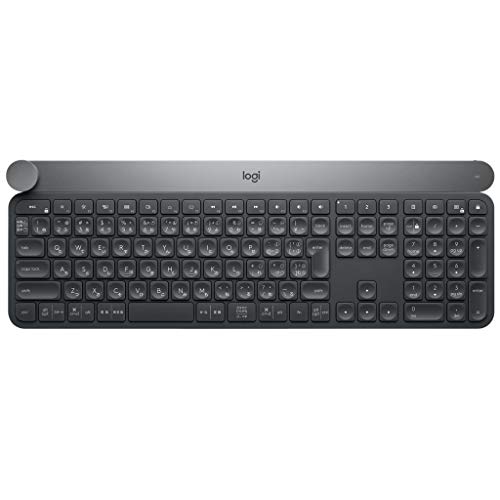 【中古】ロジクール 鍵盤 無線電話 無線電話 KX1000s bluetooth CRAFT Unifying Windows Mac 無線電話鍵盤 薄型 KX1000 国内置き目品