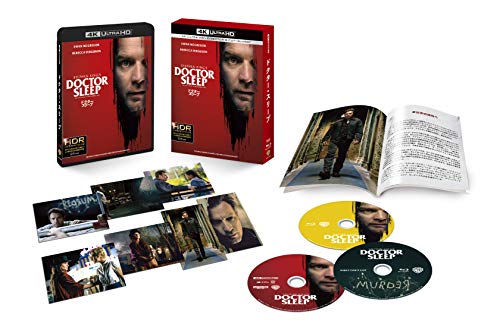 【中古】ドクター・スリープ 4K ULTLA HD&ブルーレイセット (初回仕様/3枚組/ディレクターズカット ブルーレイ, ブックレット&ポストカード7枚付) [Blu-ray]／マイク・フラナガン