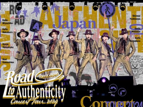 【中古】Travis Japan Concert Tour 2024 “Road to Authenticity“ (初回盤)(2枚組) [Blu-ray]