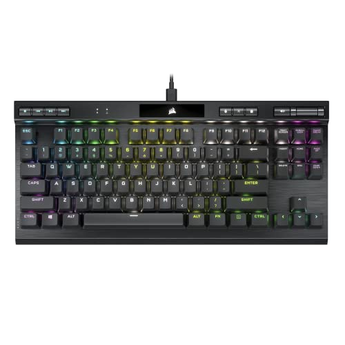 【中古】CORSAIR K70 RGB TKL CHAMPION OPX Corsair目あたらしいOPX軸やとい入れる 日本レイアウト テンキー受け答え 日本語割りつける ゲーミングキーボード CH-911901A-JP