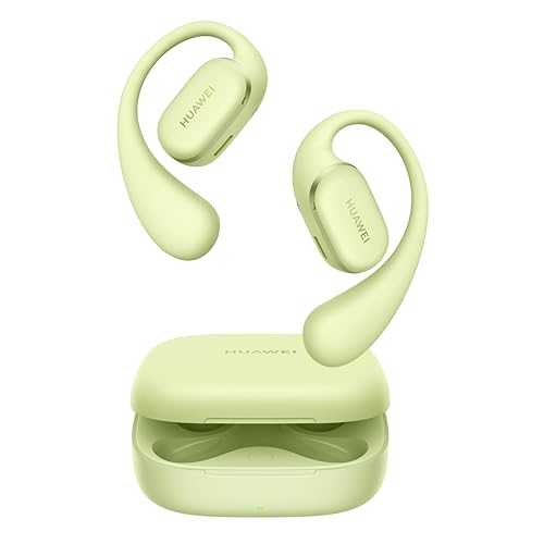 【中古】HUAWEI FreeArc オープンイヤー ワイヤレスイヤホン 耳掛け Bluetooth 好いたらしいなとり備える感 IP57雨合羽 28第四次元生まれ変わり iOS/Andriod相応う 緑であること