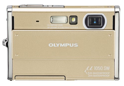【中古】OLYMPUS デジタル写真機 μ1050 (ミュー) ゴールド μ1050SW GLD