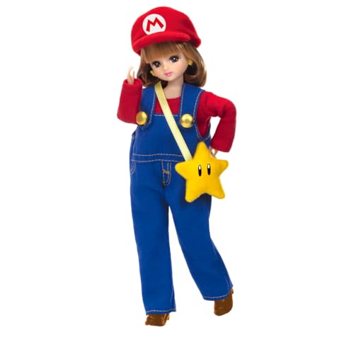 【中古】タカラトミー(TAKARA TOMY) リカお父ちゃん お人形さん 百貨店マリオ リカお父ちゃん マリオ表現スタイル 着せ替え おままごと 手あそび 3歳以上