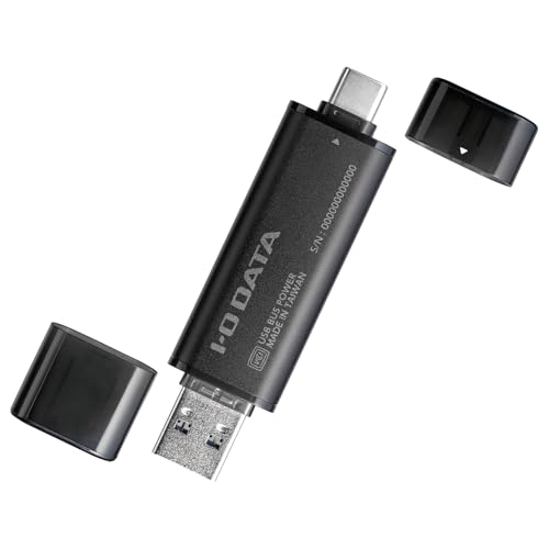 【中古】IODATA 突っ支い棒SSD 250GB USB-A Type-C 両相応う USB10Gbps USB 3.2 Gen 2相応う 読み込む1000MB/s 【iPhone/iPad/Windows/Mac/なおなお書き5】小型 携帯型 日本製造業者 SSPQ-USC250/E
