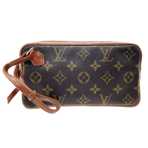 ルイヴィトン ポーチ モノグラム ポシェット スポーツPM No.183 LOUIS VUITTON セカンドバッグ クラッチバッグ マルチポーチ リストレット 小物入れ バッグ バック カバン 鞄【中古】 25,404円