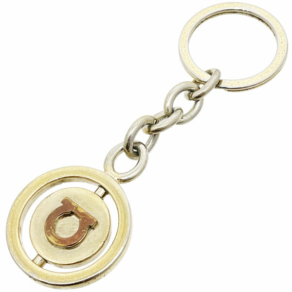 【新品】Ferragamo サルヴァトーレ フェラガモ キーリング チャーム Salvatore Ferragamo - サルヴァトーレフェラガモ キーホルダー