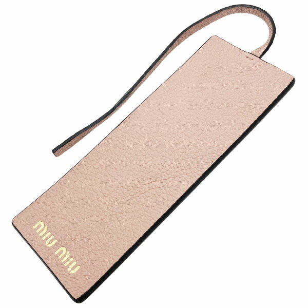 【極美品】ミュウミュウ バッグチャーム キーリング 花 フラワー レザー ピンク MIU MIU - ミュウミュウ フラワー キーチャーム キーホルダー