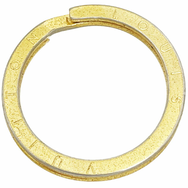 ルイヴィトン　LVサークルバックチャーム　M68000 キーリング　キーホルダー ルイヴィトンバッグチャーム LVサークル ゴールド ユニセックス