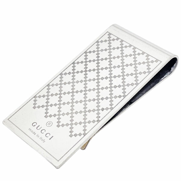 未使用品 GUCCI グッチ マネークリップ シルバー 本物 未使用品 GUCCI グッチ マネークリップ シルバー 本物 未使用品