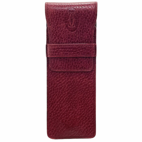 [未使用] must de Cartier マスト ドゥ カルティエ ペンケース とっておきし福袋 Cartier de must 未使用] マスト ペンケース
