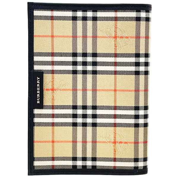 楽天市場】BURBEERY バーバリー/ノバチェックブックカバー/S