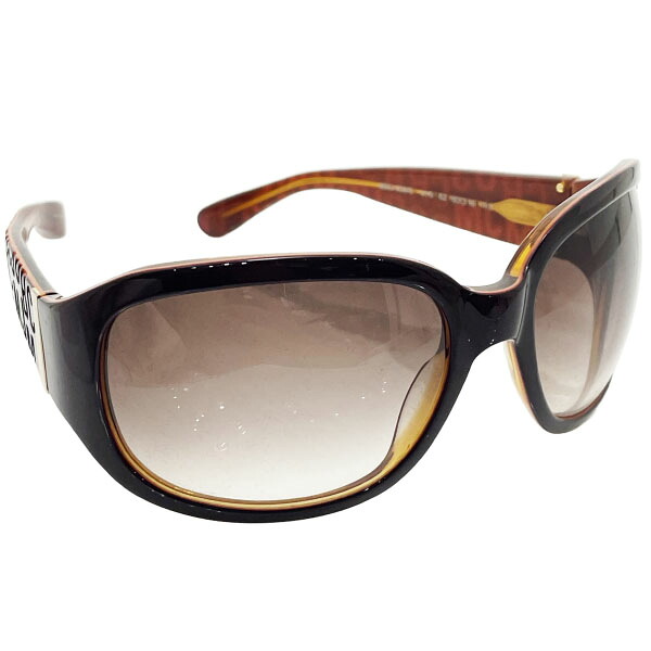 マークバイマークジェイコブス サングラス ブラウン系 茶色 ブラウングラデーション系レンズ MMJ 009/S MARC BY MARC JACOBS サイドロゴ メガネ めがね 眼鏡 アイウェア ドライブ 運転 アウトドア ケース付き MJ 【中古】