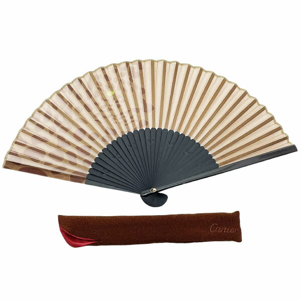 楽天市場】セリーヌ 扇子 マカダム うちわ アイボリー系 白