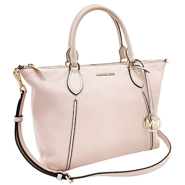 マイケルコース 2WAYバッグ LENOX サッチェル ラージ バッグ レザー 革 ブラッサム ライトピンク 35S0GYZS3L666 MICHAEL KORS ハンドバッグ トートバッグ ショルダーバッグ クロスボディー バック 斜め掛け 肩掛け 手提げ クリスマス 誕生日 プレゼント ギフト MK 【未使用】 14,652円